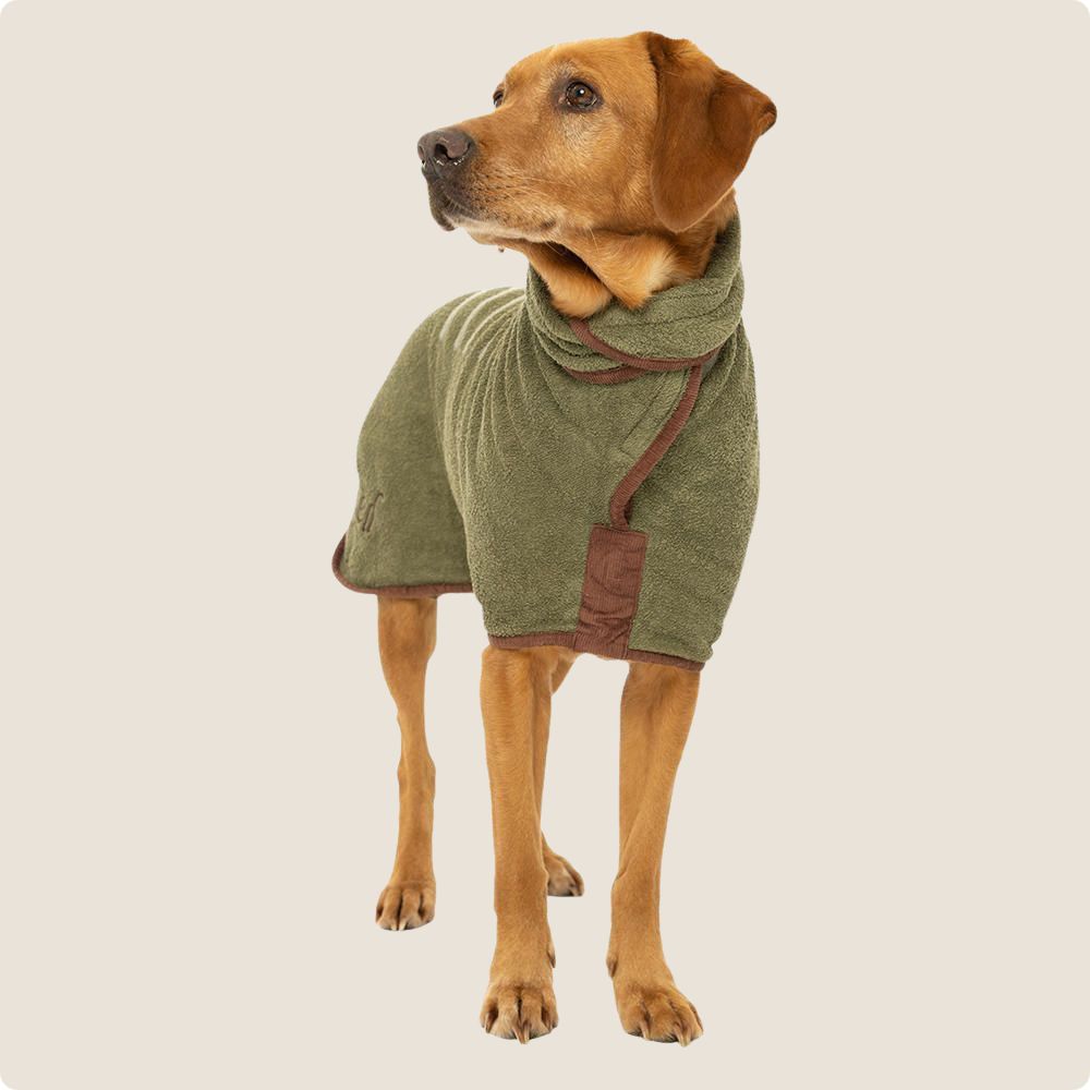 Peignoir de séchage confortable pour animaux – Doux & enveloppant