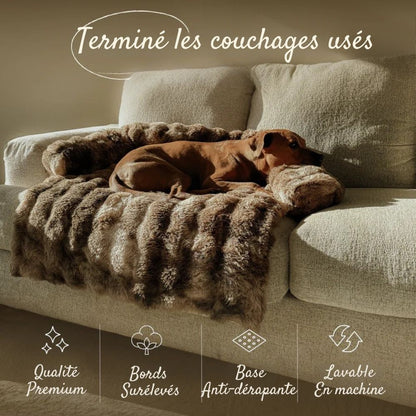 Canapé-Lit Cocooning Ultra Doux – Le Nid de Confort Préféré de Tous les compagnons