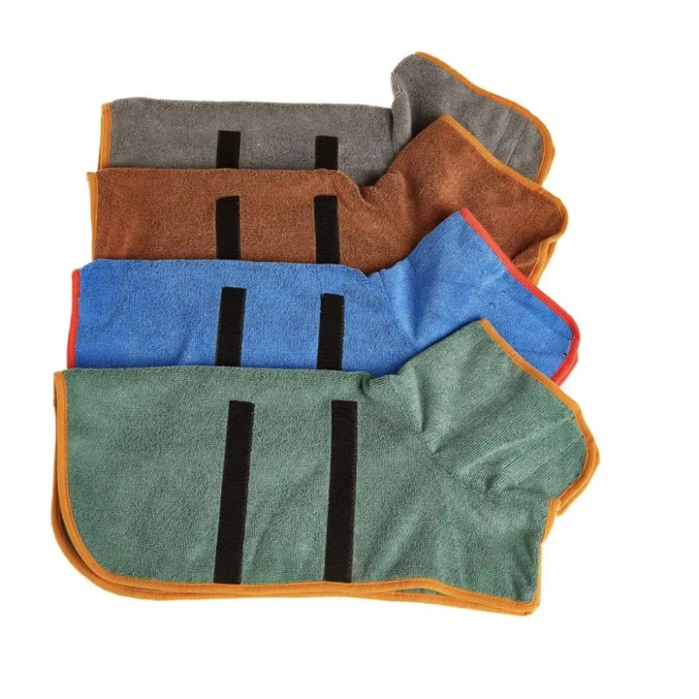 Peignoir pour chiens en micro fibre ultra absorbant