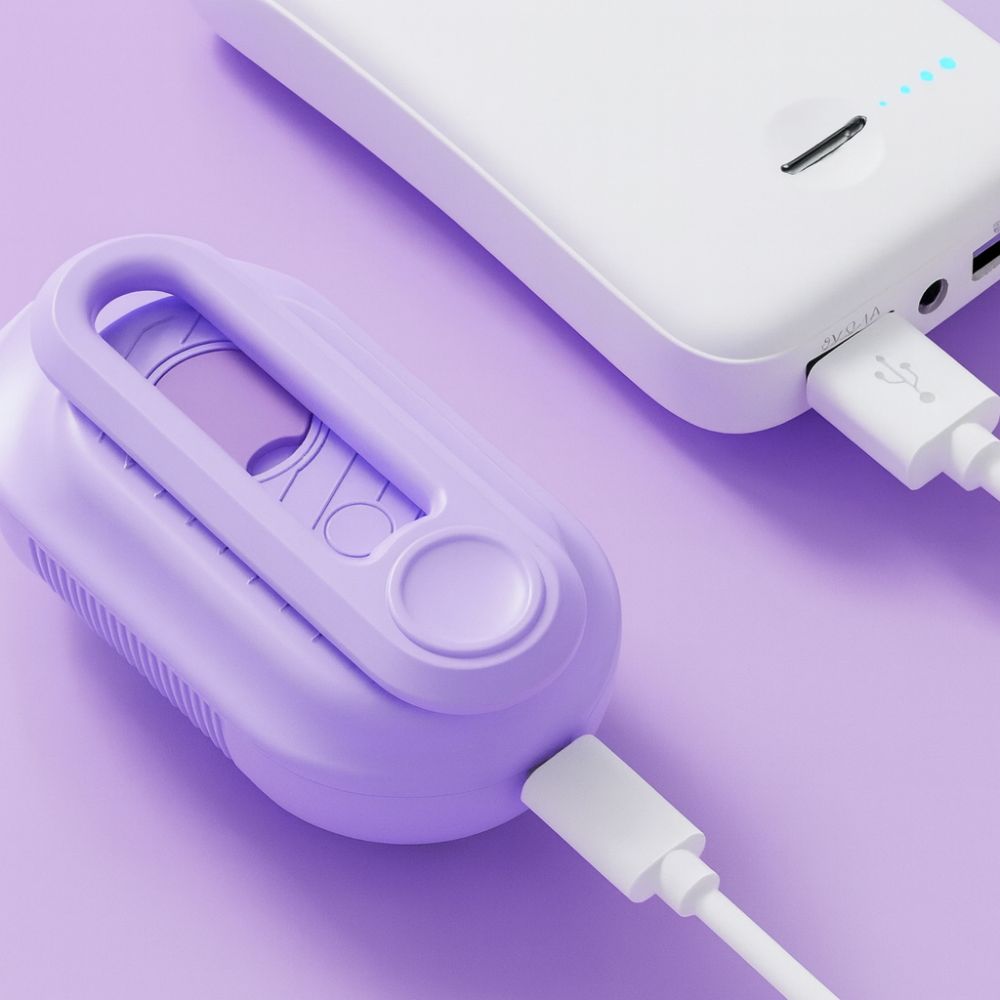 Purple Steamy Brush™ – Le bain sans bain