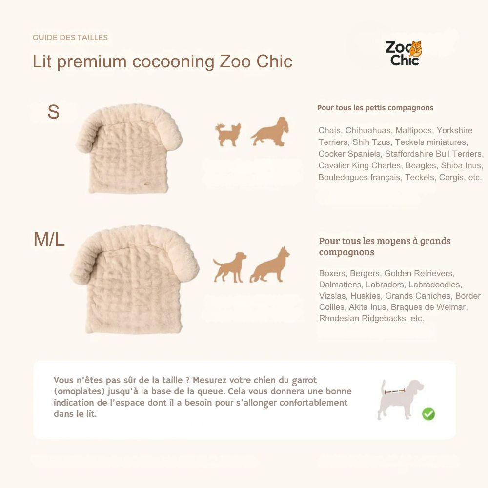 Canapé-Lit Cocooning Ultra Doux – Le Nid de Confort Préféré de Tous les compagnons