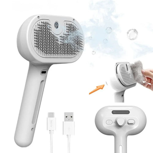 Peigne Vapeur Premium pour Chiens & Chats