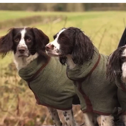Peignoir pour chiens en micro fibre ultra absorbant