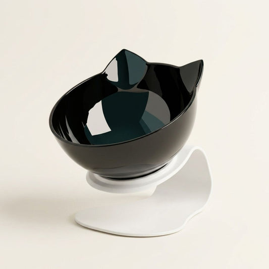 Bol surélevé 15° Zoo Chic™ – Confort & bien-être pour chats et petits chiens