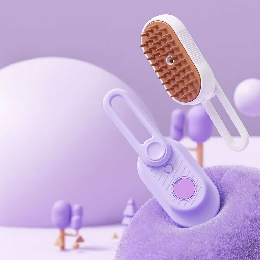 Purple Steamy Brush™ – Le bain sans bain