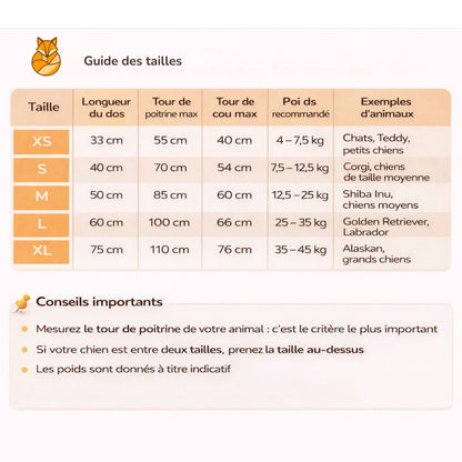 Peignoir pour chiens en micro fibre ultra absorbant