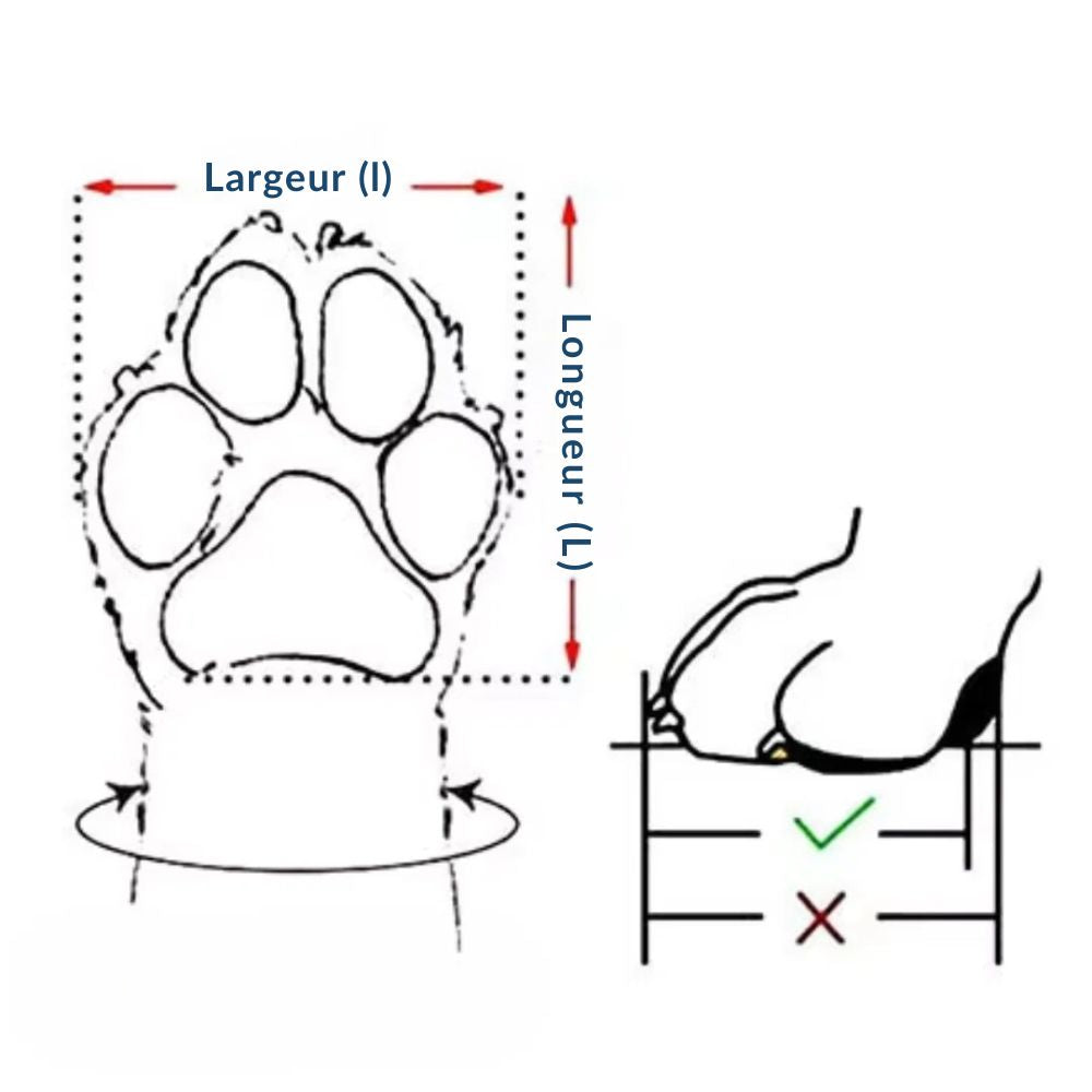 Chaussures d’hiver ajustables et antidérapantes – protection contre le froid