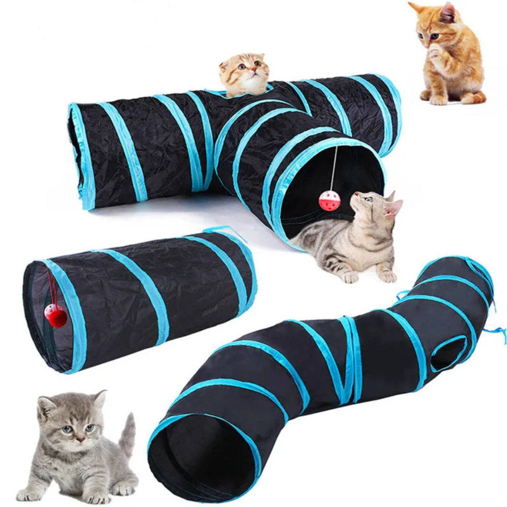 Tunnel de Jeu Pliable pour Chats