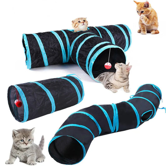 Tunnel de Jeu Pliable pour Chats